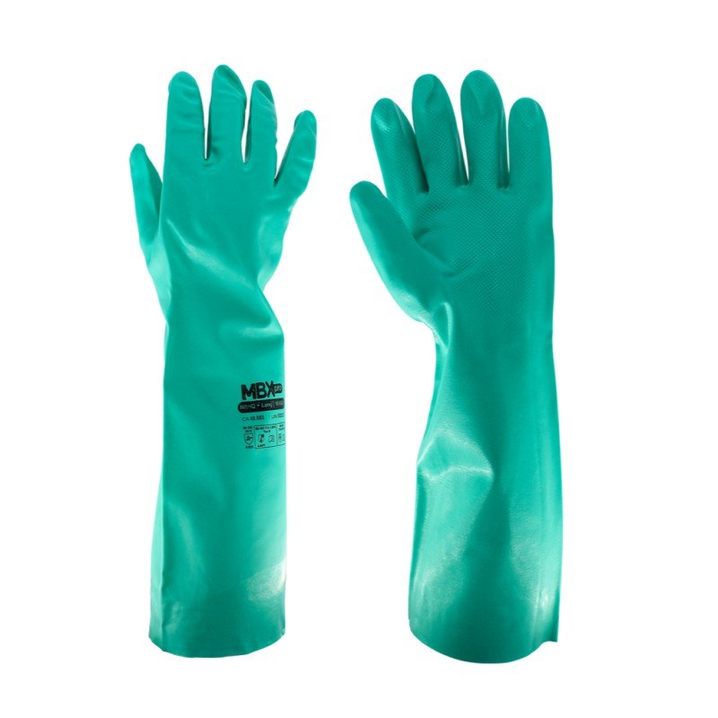 Luva Nitril Flocada Total NitriQ+ Flocada CA 48884 Medix
